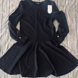 New Women’s XS Black Max & Ash Ponte Dress