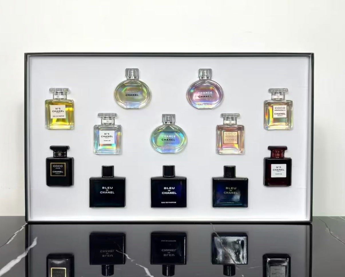 Chanel Fragrance Mini Set Collection Gift Box ✨