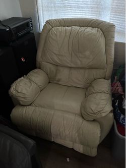 Leather brown couches