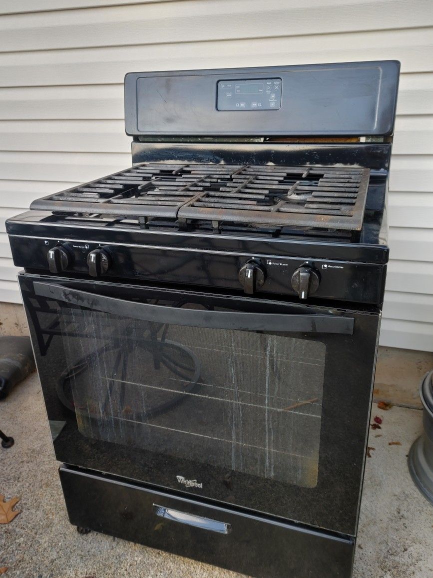Whirlpool Working Gas Stove Range Oven 110 Standard Plug