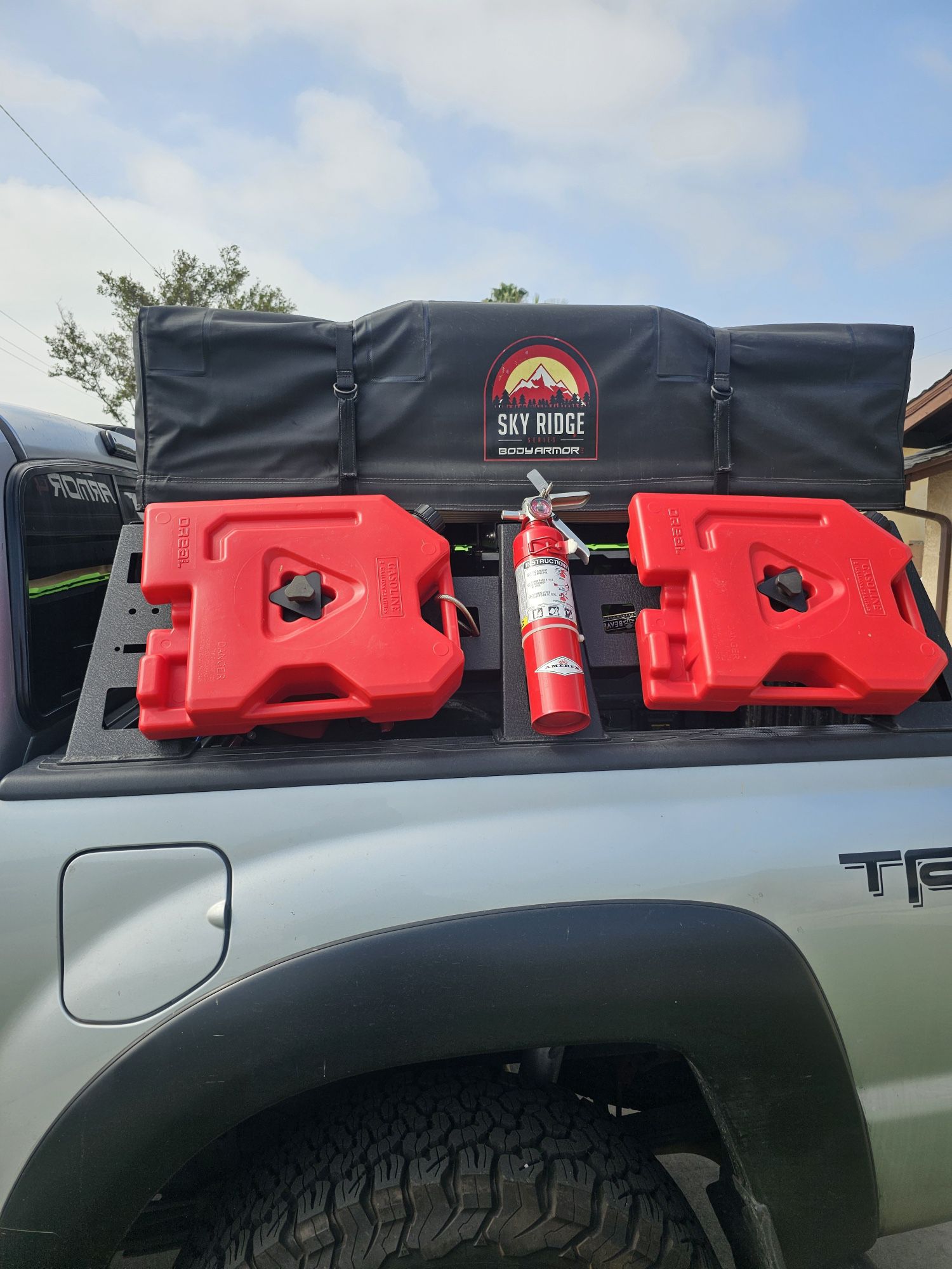Overland Tent With Rack Toyota Tacoma 