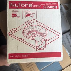 NuTone Basic C350BN Exhaust Fan Motor Assembly 