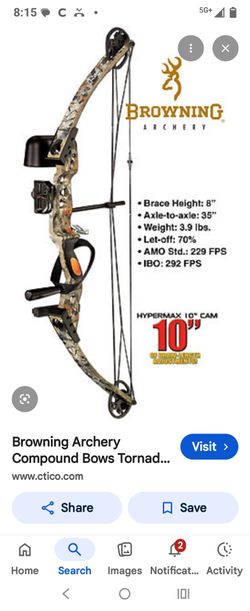 Browning Archery Compound Bow Camo