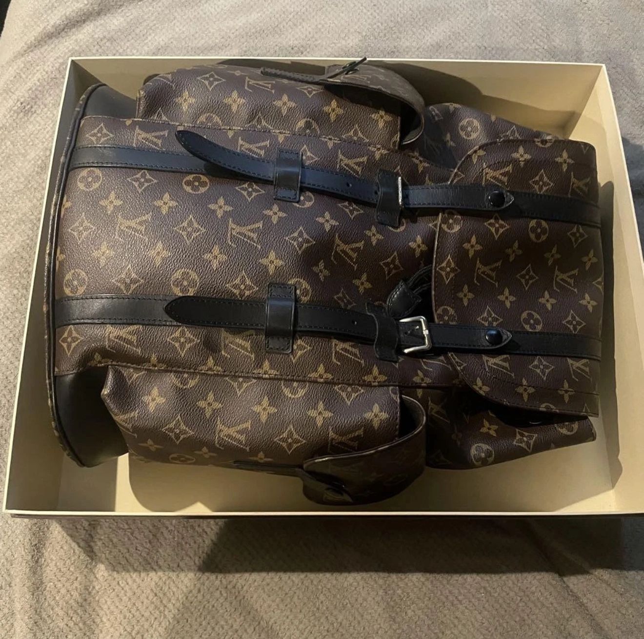 LOUIS VUITTON Christopher PM Book bag Backpack