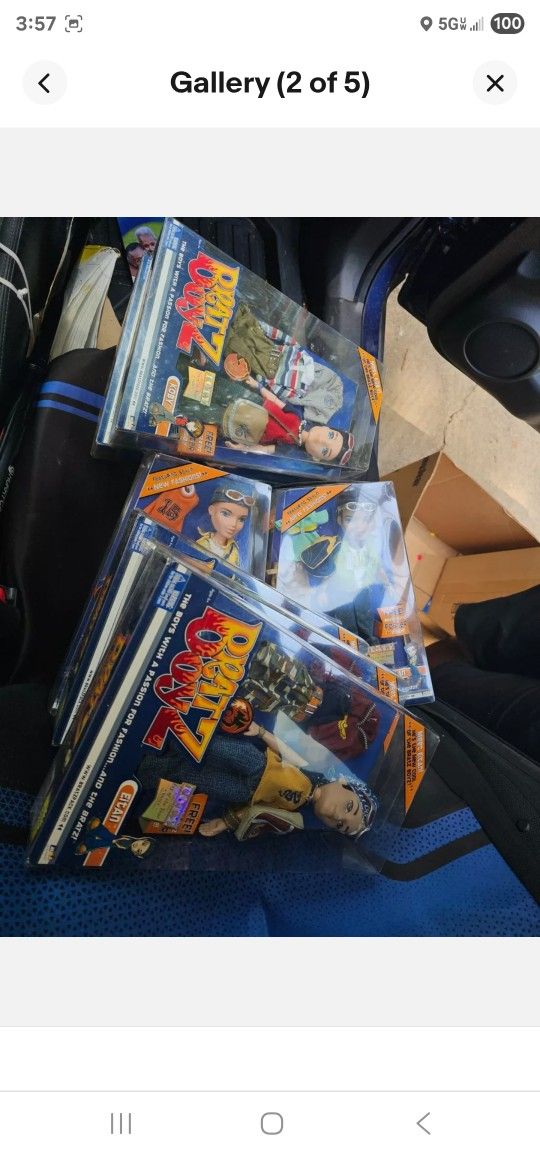 9 vintage bratz dolls brand new