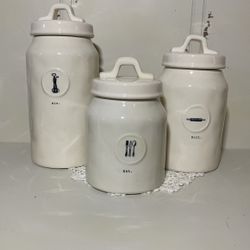 Rae Dunn Icon Canister’s Set From 2018