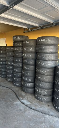 llantas Usadas $40 En Adelante/ Used Tires $40 And Up