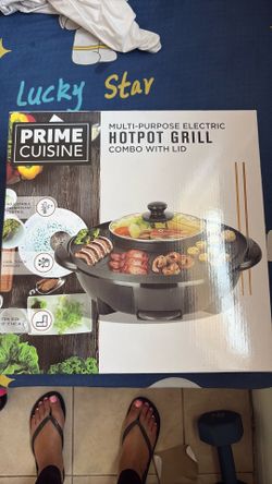 Multi purpose hotpot grill
