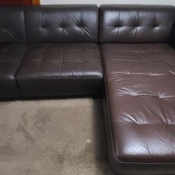 Sectional Leather Sofa