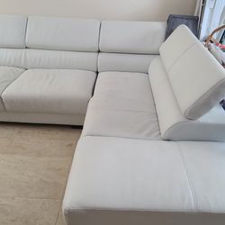 Leather Couch 