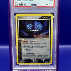 Pokemon Deoxys Sableye Reverse Holo #23 - PSA 7