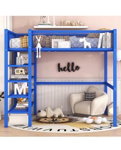 Kids Full Size Loft Bed from Amazon