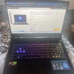 MSI Katana A15 15.6” High-End Gaming Laptop 