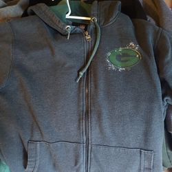Mens Green Bay Packers Zip Up Hoodie Like New Size Large 