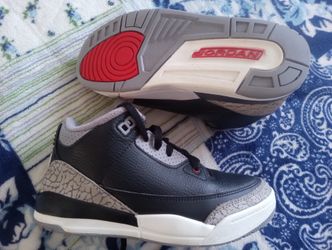 Jordan 3 Black cement size 3 Youth $35