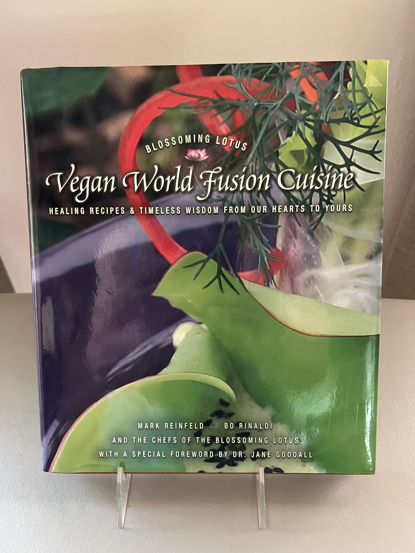 Vegan World Fusion Cuisine Cookbook- New ( See Description)
