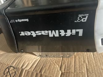 Garage door opener with sensors