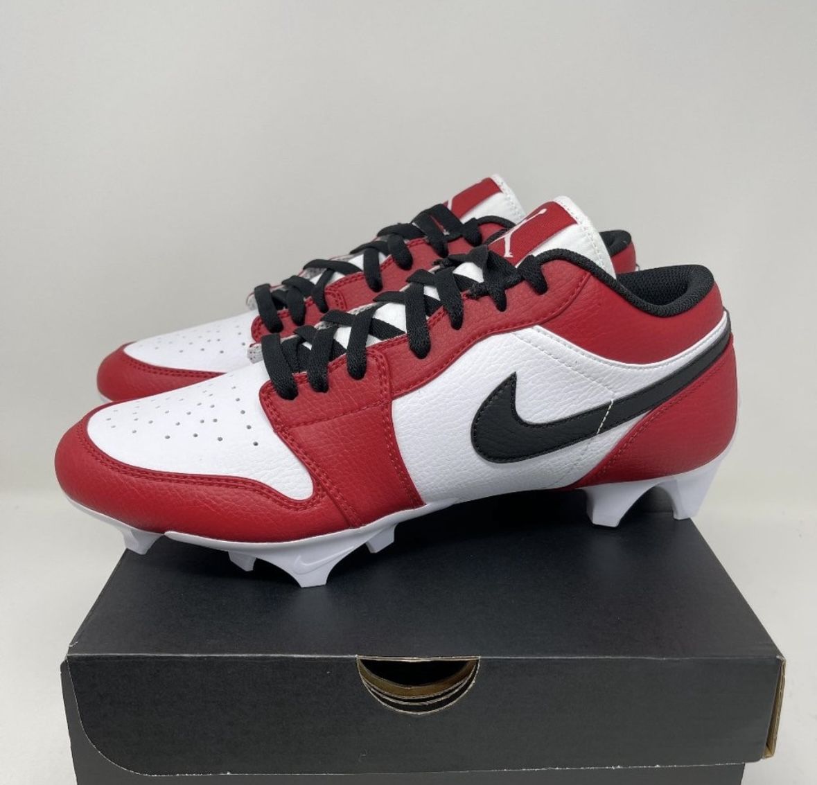 jordan 1 low cleat size 11 bred