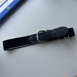 Kids Boy Girl Black Baseball Softball Belt