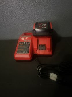 Milwaukee Battery 2.0 And Charger