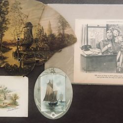 4 Rare Antique Advertisements-Wisc-Mass-Mo-Pepsi-Mokaska Mfg Co-John Whittier