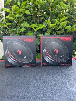 DS18 6.5 Midrange speakers new - se habla espanol