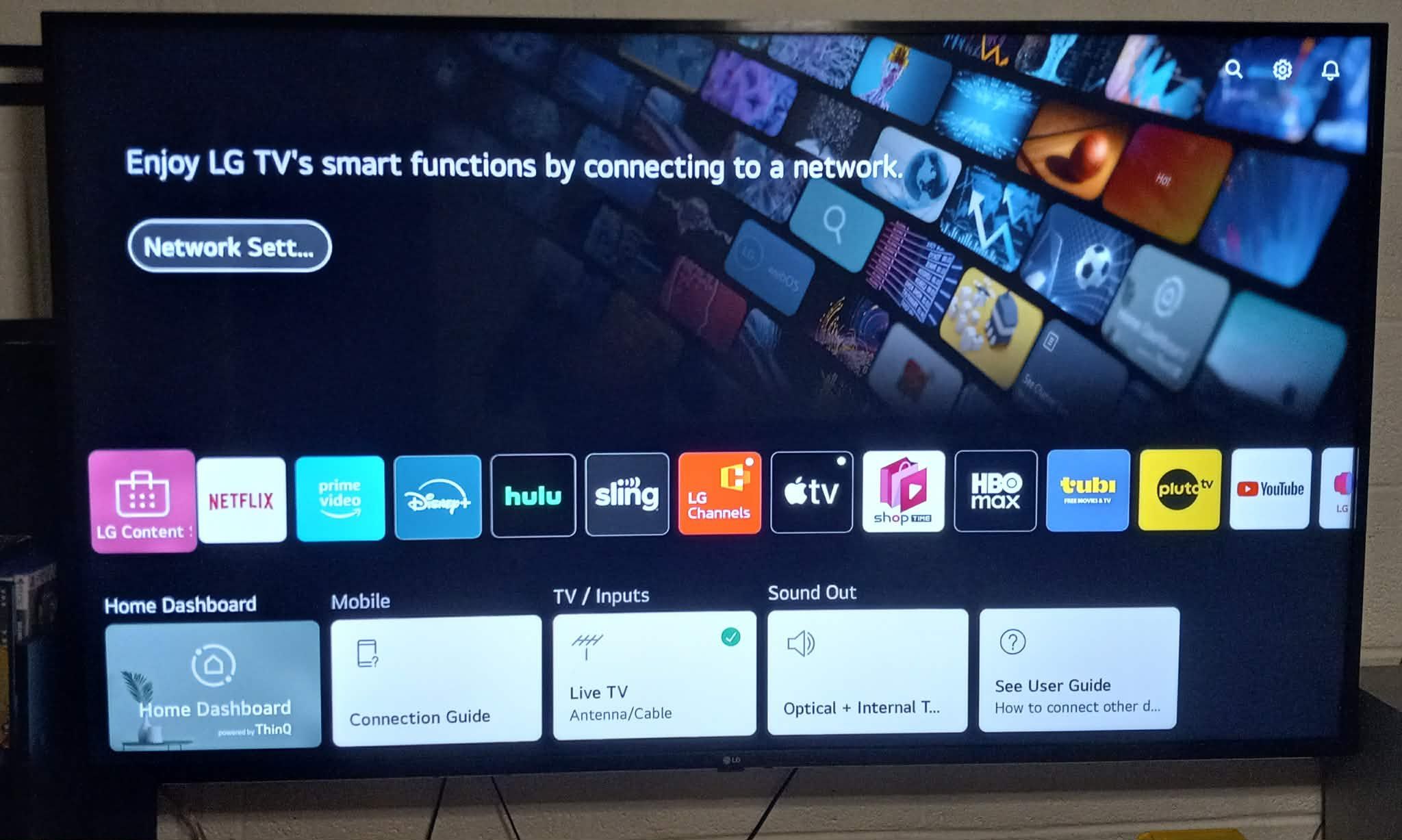 LG 65 Inch 4k Smart Tv