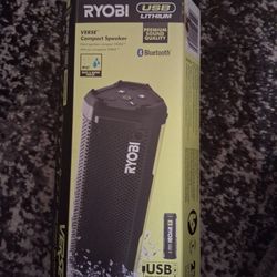  Ryobi USB Lithium VERSE Compact Speaker (model FVA51