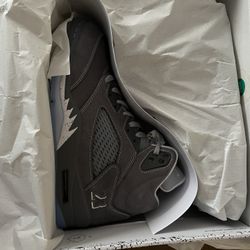 👉Retro 5 Wolf Grey👈