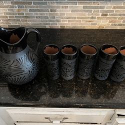 Whole Set For Pitcher And Cups 
