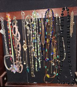 Woman's jewelry necklaces& bracelets...$15obo for all of them