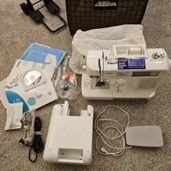 Brother LB-6800 Sewing And Embroidery Machine Kit Like New