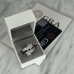 moissanite ring
