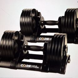 Dumbbells Adjustable Core Fitness 