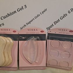 Ladies Serra Gels Supports All Are $8.00 Each