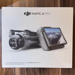 DJI Drone MAVIC 4 Pro 512GB Creator Combo (DJI RC Pro 2) Drone Brand New