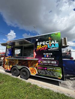Custom food trailer