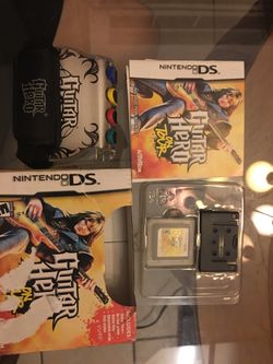 Nintendo ds guitar hero on tour complete