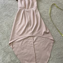 Pink Party Engagement Dress