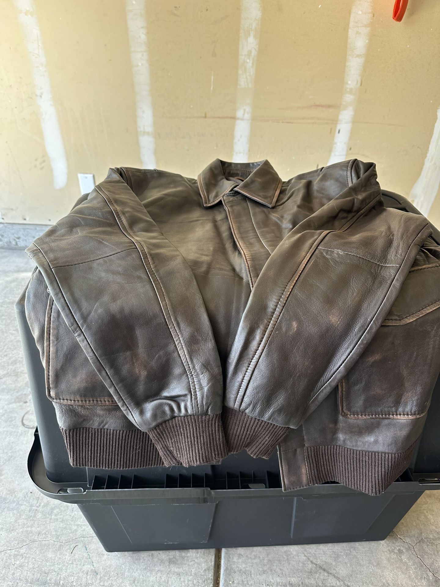 Brand New Leather Jacket Large