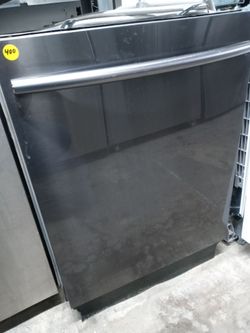 Samsung black stainless steel dishwasher with stainless tub - Free delivery