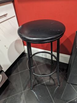 Black Counter Stool