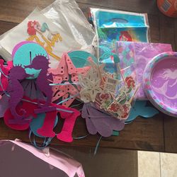 Little Mermaid Party Stuff