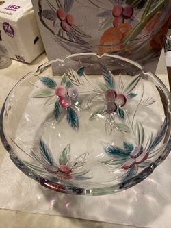 BEAUTIFUL WILD CHERRIES BOWL HOSESS BOWL
