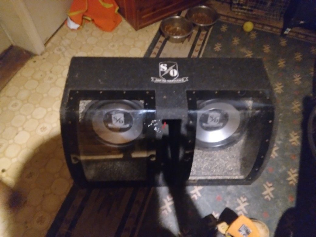 2x 12 Speaker