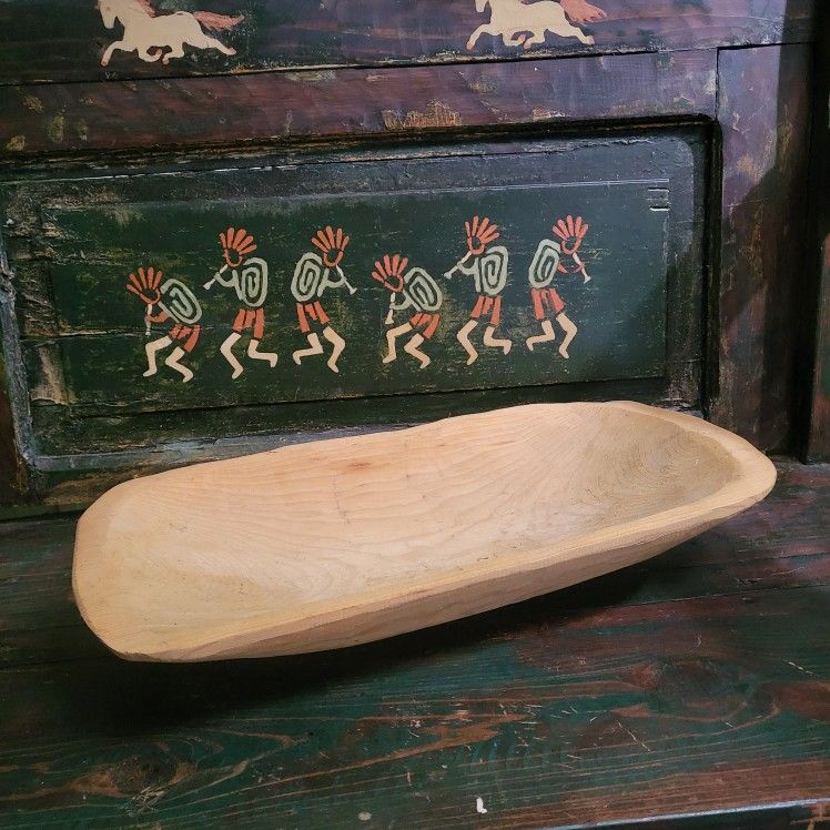 19" Vintage Dough Bowl