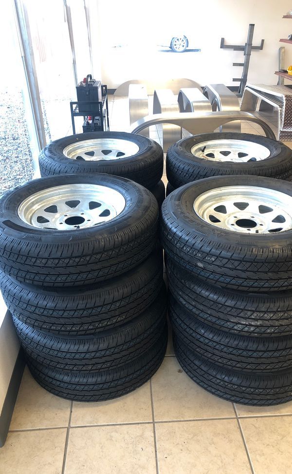 Trailer tire 175/80/13 Ranier Radial New date codes tire only