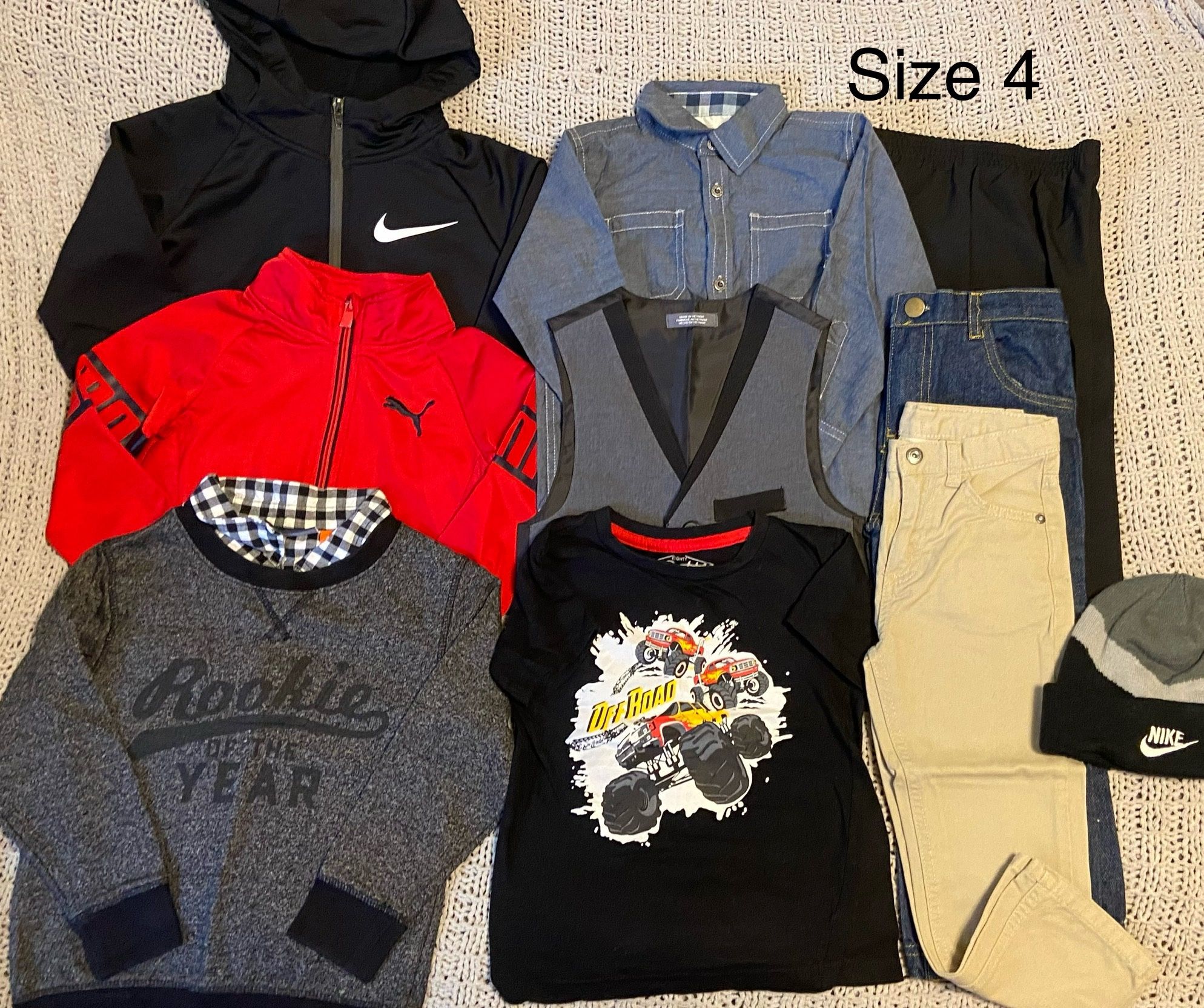 Boys Clothes Size 4