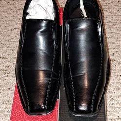 Robert David Boys Shoes Size 6M Casual Dress Black