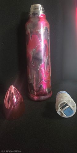 Tumbler 32oz handmade resin tumblers stainless steel vacuum insulated double walled